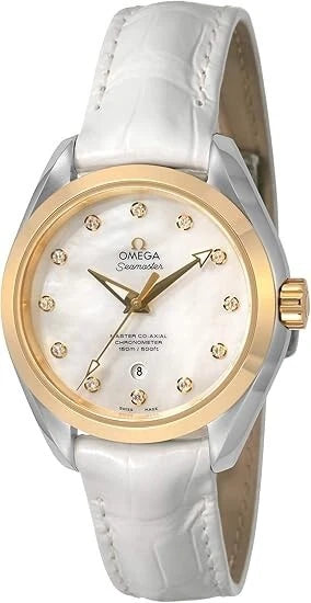OMEGA Seamaster Aqua Terra White Pearl Coaxial Automatic 231.23.34.20.55.002
