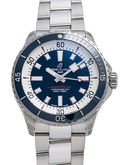Breitling Superocean Automatic 42 A17375E71C1A1 Blue New