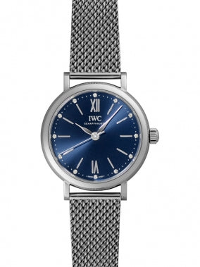 IWC IW357404 Portofino Automatic 34 SS Blue 12P Diamonds Automatic Ladies