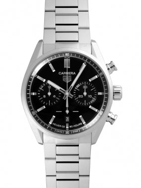 TAG HEUER  CARRERA CALIBRE HEUER 02 CHRONOGRAPH CBN2010.BA0642 - MS TR JAPAN 