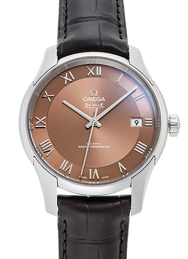 Omega De Ville Hour Vision Automatic Bronze-Colored Dial Men's Watch 433.13.41.21.10.001 - MS TR JAPAN 