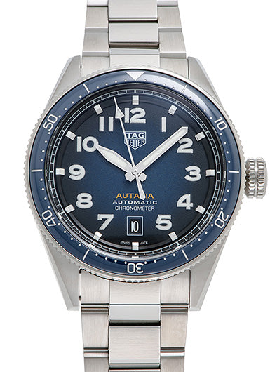 Tag Heuer Autavia Automatic Smoky Blue Dial Watch WBE5116.EB0173 - MS TR JAPAN 