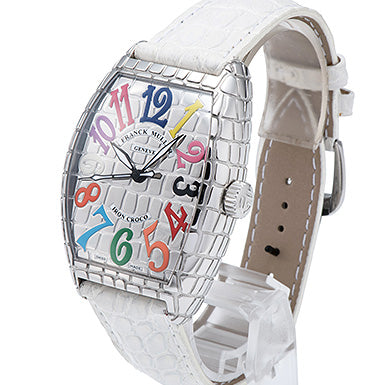 FRANCK MULLER Tonneau Curvex Iron Croco Color Dreams  7880SC IRON CRO CD